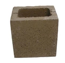 BLOCK NW 6X8X8 HALF CORED